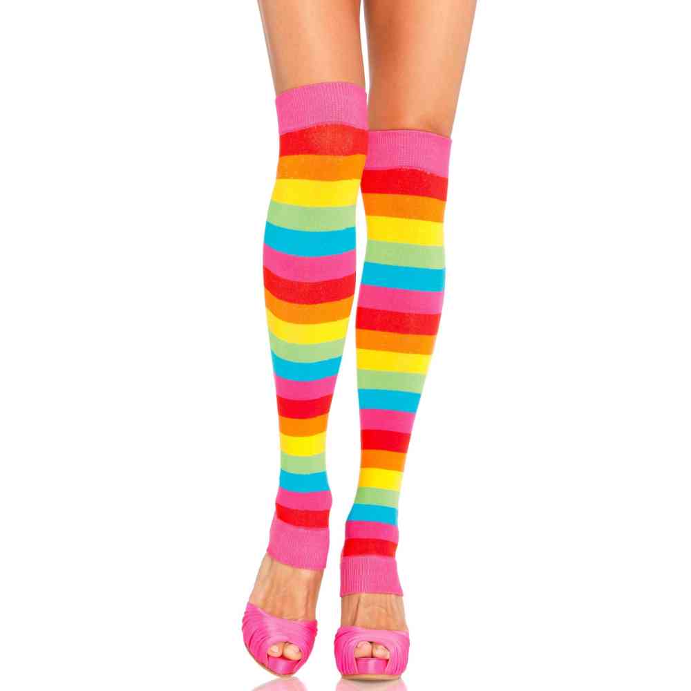 Leg Avenue - Rainbow Beinwärmer - Regenbogen